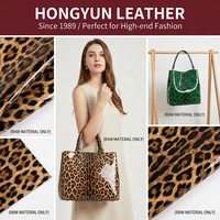 Sacs de luxe en cuir PU microfibre léopard breveté de qualité supérieure, chaussures de boutique, canapé écologique imperméable et résistant à l'abrasion, pour le golf