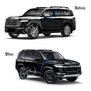 Maictop Accessoires de voiture Facelift Bumper Grille Bodykit pour <span class=keywords><strong>Land</strong></span> <span class=keywords><strong>Cruiser</strong></span> 300 Series LC300 GX VXR Upgrades to GR Sport Style - Product Image 3