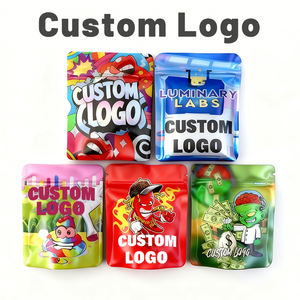 Özel baskılı binlerce yaratıcı tasarımlar açılıp kapanabilir cr çocuk geçirmez 1g 35 7g 14g 28g 1oz mylar çanta - Product Image 2