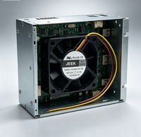 Ventilador de Refrigeración para PC JEEK 6015 de 60 mm, 12 V, 0.1 A, 4000 rpm, 4 Cables, PWM, Silencioso, para Caja de Ordenador y Carcasas de Pequeños Dispositivos Electrónicos
