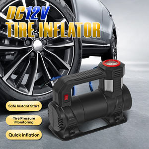 Richtek 180W Elektrischer tragbarer Reifen füller AC120V Luft kompressor pumpe Kunststoff material Autoreifen inflation Leistungs starkes Werkzeug - Product Image 2