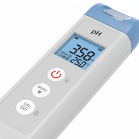 Testeur de pH numérique portable avec ATC, étanche IP67, stylo testeur de pH de poche pour l'eau potable, l'aquaculture et le laboratoire