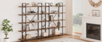 Étagères de présentation simples de style moderne Étagère à livres Bibliothèque en bois