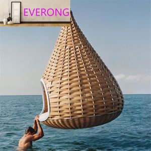 Hamac <span class=keywords><strong>d</strong></span>'<span class=keywords><strong>extérieur</strong></span> grand format en rotin <span class=keywords><strong>d</strong></span>'automne pour adulte, fauteuil <span class=keywords><strong>suspendu</strong></span> double pour balcon, fauteuil à bascule, panier à bascule pour balançoires de patio - Product Image 1