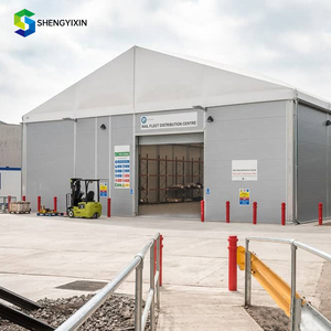 Kim loại thêm lớn mạnh mẽ kho chính thức công nghiệp lều ngoài trời 20x30 30x80 60 40 lớn lưu trữ hội trường lều cho lưu trữ - Product Image 3