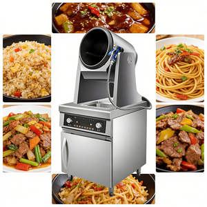 Máquina Wok Automática para Restaurante Indio, para Cocinar Verduras Sazonadas al Estilo Tandoori, Estilo Tawa, Requiere Cocina Estilo Tawa - Product Image 4