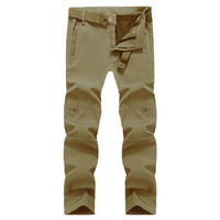 Pantalon tactique d'hiver pour l'extérieur, taille mi-haute, élastique, imperméable, épais, chaud, en laine, effet peau de requin