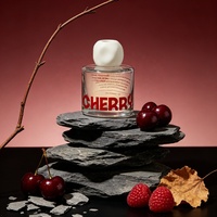 Vente en gros de flacons en verre ronds vides de 200 ml pour diffuseur d'arômes, ensemble cadeau d'aromathérapie avec bouchon à vis, luxe
