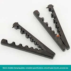 Juego <span class=keywords><strong>de</strong></span> Herramientas <span class=keywords><strong>de</strong></span> Abocardado Excéntrico 45 °   Expansor <span class=keywords><strong>de</strong></span> Tuberías <span class=keywords><strong>de</strong></span> Refrigeración HVAC con Mordazas Métricas/Imperiales con Cortador <span class=keywords><strong>para</strong></span> Reparación Profesional - Product Image 5