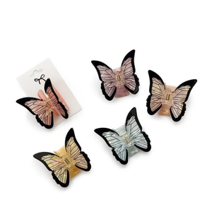 Pince à cheveux papillon 7 cm pour femmes et filles, accessoire de mode - Product Image 2