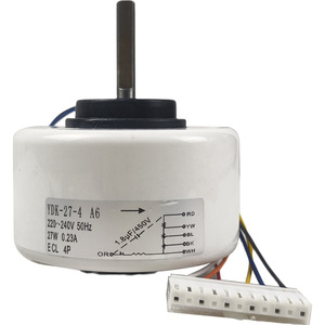 YDK-27-4 A6 Central Air Conditioner Indoor <b>Fan</b> Motor 220V 240V 50Hz 27W Single Phase Asynchronous Replacement Part - Product Image 1