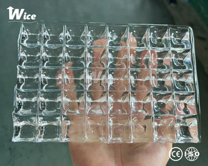 WICE Commercial 35kg 40kg 50kg por 24 horas Máquina comercial de cubitos de hielo Fácil de operar Máquina de hielo de alta capacidad Tienda de té y casa - Product Image 3