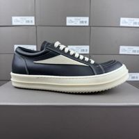 Heren Classic Small Triangle Retro Low-Top Skate Sneakers Volnerf Leder Donker Stijl Dikke TPU Buitenzool Ademend