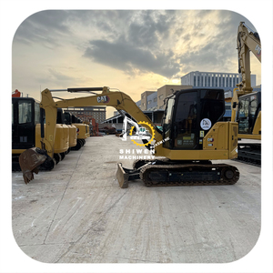 Mini-excavatrice sur chenilles d'occasion Cat 306, peinture d'origine, moteur C2.4, 6 tonnes, pour travaux de construction, certification CE EPA, Cat306 - Product Image 1