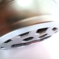 LITTLE ANT Mètres à ruban laser 3-en-1 en acier inoxydable 5m 25ft avec logo personnalisé porte-clés, mesures en pouces et métriques