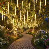 Guirlandes lumineuses LED rechargeables de haute qualité pour l'extérieur, étanches, en cuivre, blanc chaud 2700K, durée de vie de 10 000 heures, pour la décoration