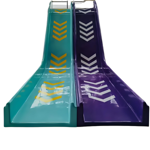 Accessoires de terrain de jeu interactif à projection sur mesure, toboggan en fibre de verre, <span class=keywords><strong>jeux</strong></span> pour enfants, parc intérieur - Product Image 5