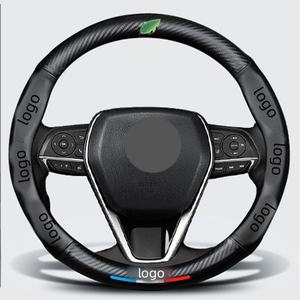 Funda de Lujo para Volante de Coche de Fibra de Carbono con Logotipo <span class=keywords><strong>3D</strong></span> Antideslizante de Cuero para Accord Crosstour ACCORD EHEV - Product Image 1