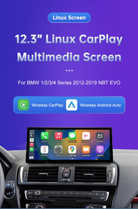 Écran multimédia Linux 12,3 pouces pour <span class=keywords><strong>BMW</strong></span> Série 1/2/3/4 F20 F21 F22 F23 F30 <span class=keywords><strong>F31</strong></span> F33 F36 CIC NBT EVO CarPlay sans fil <span class=keywords><strong>Android</strong></span> <span class=keywords><strong>Auto</strong></span> - Product Image 4