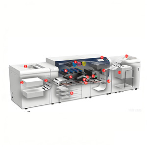 משמש עבור מכונת צילום/מדפסת דיגיטלית רב תכליתית במהירות גבוהה 2100, מהירות הדפסה 80 דפים לדקה, פלט צבעוני A3, פונקציות סריקה/העתקה/הדפסה - Product Image 5