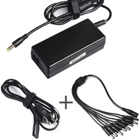 Adaptateur secteur 12V 5A DC avec câble répartiteur d'alimentation 1 à 8 voies mâle-femelle 60W, alimentation à découpage pour caméra IP CCTV
