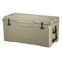 Glacière isotherme moderne de 135 L, étanche, rotomoulée, pour le camping, la pêche, la chasse et les activités de plein air
