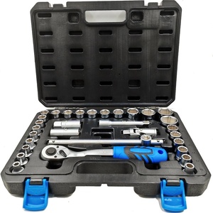 Tùy Chỉnh OEM Dụng Cụ Cầm Tay Bộ 32-Mảnh Ổ Cắm 1/2 Và 53-Mảnh 1/4 Ổ Cắm Trường Hợp Túi Hộp Lớn Nhỏ Cờ Lê Công Cụ - Product Image 2