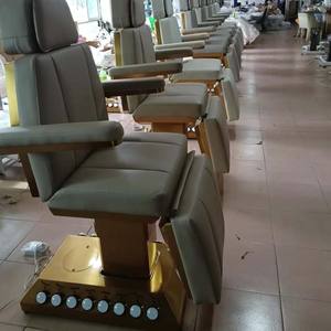 Schönheits salon Luxus Spa Wimpern Kosmetikerin Stuhl Elektrische Gesichts <span class=keywords><strong>massage</strong></span> Bett Elektrisches Schönheits bett Gesichts bett Schönheits salon - Product Image 6