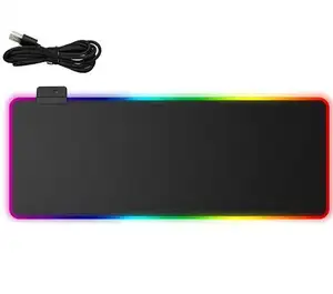 Oempromo Factory Pads Sublimable Rgb Gaming Gamer Led Large Custom Gaming Mouse Pad