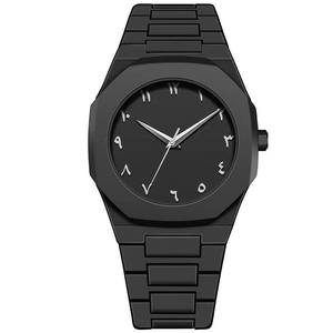 Montre à quartz pour homme Drioshipping, mode décontractée, étanche, chiffres arabes, calendrier, largeur du bracelet 20 mm, cadran 40 mm - Product Image 2