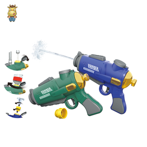 Pistolet à eau électrique, jouet à piles, lance-eau avec grand réservoir d'eau, bouton poussoir pour enfants de 3 ans et plus - Product Image 5