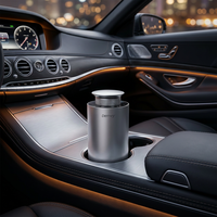 Diffuseur d'arômes Dermey sans eau pour huiles essentielles, pour chambre, bureau, voiture, porte-gobelet, 100m3, diffuseur de parfum électrique