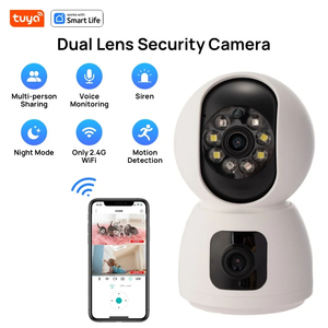 Cámara IP Interior Inteligente Tuya de Doble Lente con Seguimiento Automático, WiFi, Visión Nocturna de 4MP/8MP, Audio Bidireccional, Cámara de Red para Hogar Inteligente - Product Image 4