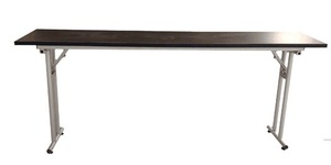 Table de lecture scolaire, bureau d'étudiant, table pliante longue en métal - Product Image 3