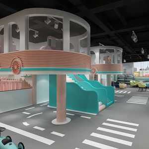 Aire de jeux gonflable avec toboggan et piscine pour tout-petits et bébés, espace de jeu doux avec balles colorées pour enfants, idéal pour cafés et clubs, directement de l'usine - Product Image 6