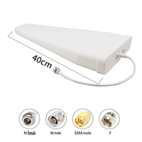 Antenne extérieure LPDA 10dBi pour routeur, amplificateur de téléphone portable, antenne modem LTE 5G point à point, antennes de communication