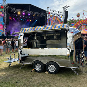Remolque de Comida, Cocina Móvil, Carrito de Comida Rápida, Ahumador de BBQ, Carrito de Café, Remolque de Acero Inoxidable Totalmente Equipado - Product Image 6