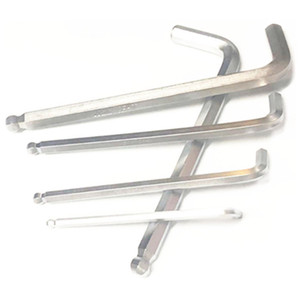 Chiave esagonale <span class=keywords><strong>a</strong></span> <span class=keywords><strong>brugola</strong></span> in acciaio inossidabile di alta qualità, tipo L, con estremità <span class=keywords><strong>a</strong></span> sfera - Product Image 1