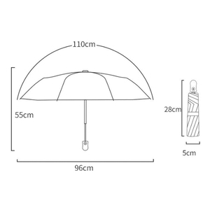 Cottagecore français 21 pouces <span class=keywords><strong>parapluie</strong></span> fleurs motif compact portable pliable <span class=keywords><strong>parapluie</strong></span> pour les femmes - Product Image 6