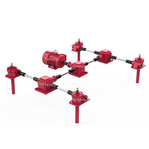 Китай, механический винтовой домкрат, механический винтовой домкрат с ручным колесом - Product Image 2