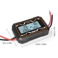 DC Watt Meter Presisi Tinggi Power Analyzer Volt Amp Watt Checker Tester 100/150/200A 0-60V ABS Shell Meter Tester