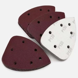 Lijadora orbital aleatoria eléctrica SATC 140x140x90mm de 6 orificios con disco de lijado de grano 80, 120V/230V - Product Image 4