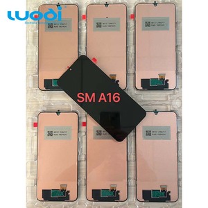 Pantallas LCD para Teléfonos Móviles Compatibles con Samsung Galaxy, Pantalla OLED Táctil de Repuesto para <span class=keywords><strong>A16</strong></span> A166 - Product Image 1