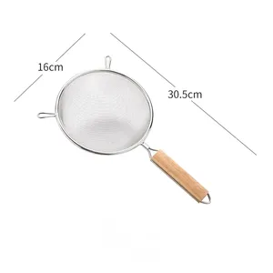 <span class=keywords><strong>Passoire</strong></span> alimentaire à mailles fines pliable écologique en acier inoxydable <span class=keywords><strong>Passoire</strong></span> à <span class=keywords><strong>spaghetti</strong></span> économique lavable au lave-vaisselle pour le riz en cuisine - Product Image 6