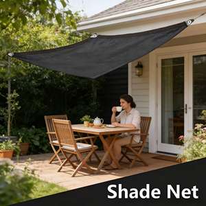 Filet d'ombrage robuste en maille, écran d'intimité respirant, protection solaire pour usage extérieur, serre, <span class=keywords><strong>pergola</strong></span> et jardin - Product Image 1