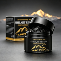 Résine de Shilajit Pure de l'Himalaya, Pâte Minérale Naturelle, Complément Alimentaire, Matière Première en Vrac
