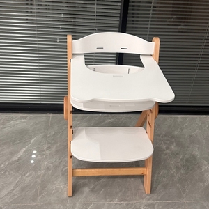 <span class=keywords><strong>เก้าอี้</strong></span>ทานข้าวเด็กปรับระดับความสูงได้ <span class=keywords><strong>เก้าอี้</strong></span>ทานข้าวเด็กแบบพับได้ ทำจากไม้ พร้อมที่พักเท้า สำหรับเด็กทารกและเด็กวัยหัดเดิน - Product Image 3