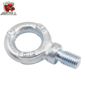 Ambull Factory Pernos de ojo de buena calidad Bs 4278 <span class=keywords><strong>Mesa</strong></span> 3 Anclaje de alta resistencia Anillo de elevación forjado Perno de ojo con tuerca de ojo - Product Image 4