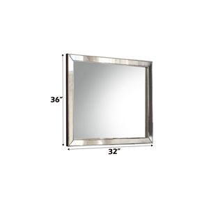 Miroir mural DB Voeville II finition platine - Product Image 2