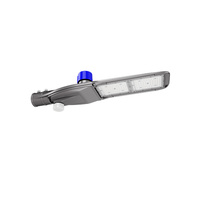 ZGSM-Kit de iluminación inteligente con Control remoto, farola led de 150 vatios con conector nema de 7 pines